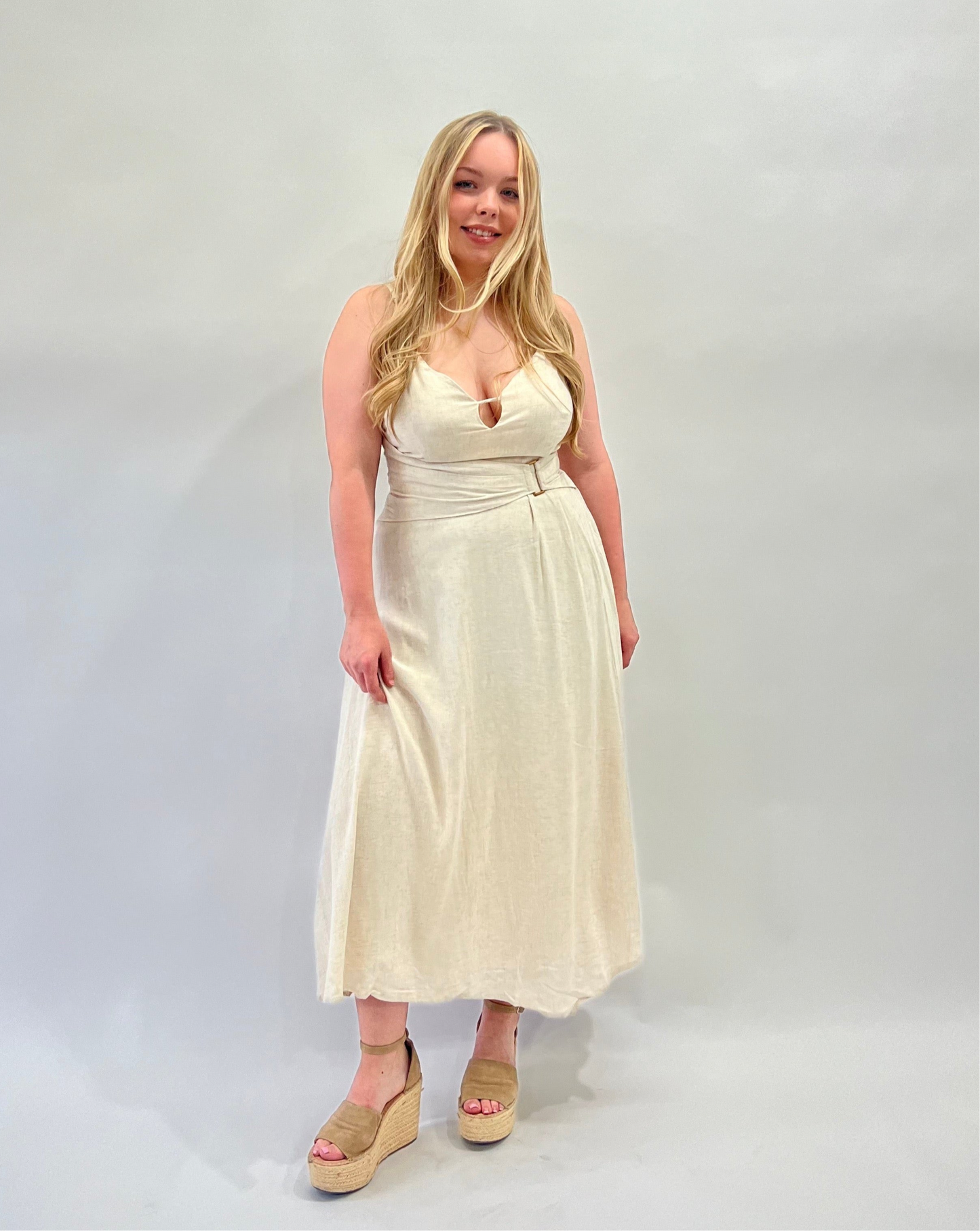 Madelyn Midi Dress- SMALL
