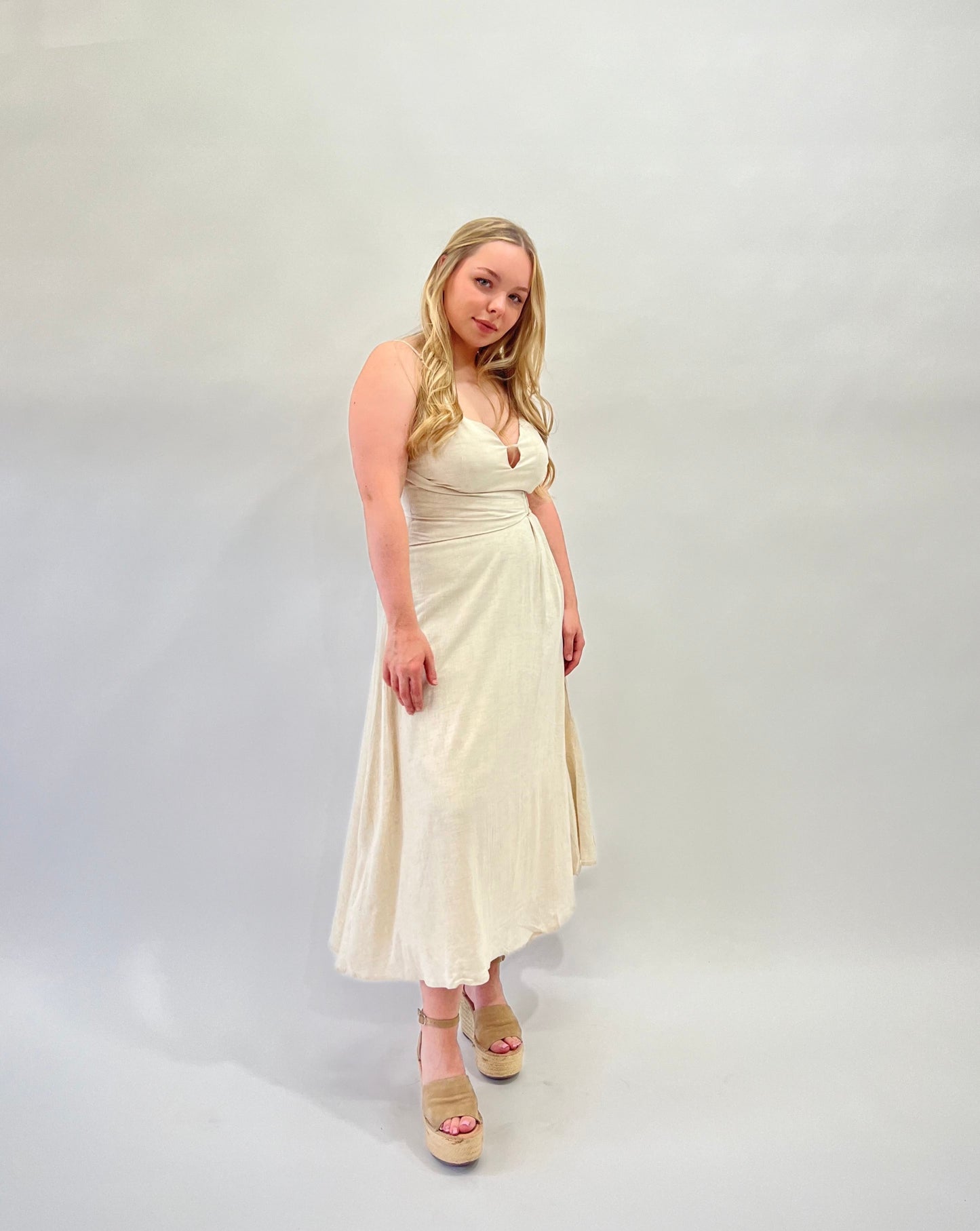 Madelyn Midi Dress- SMALL