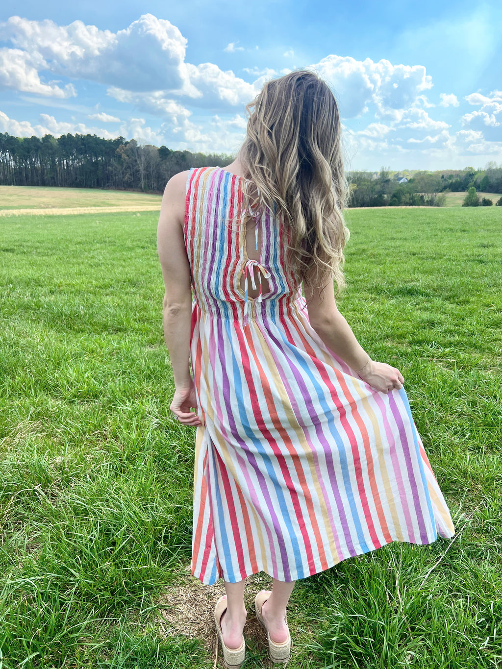 Lottie Dress- ONE LARGE LEFT