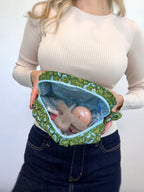 Folklore Quilted Cosmetic Pouch