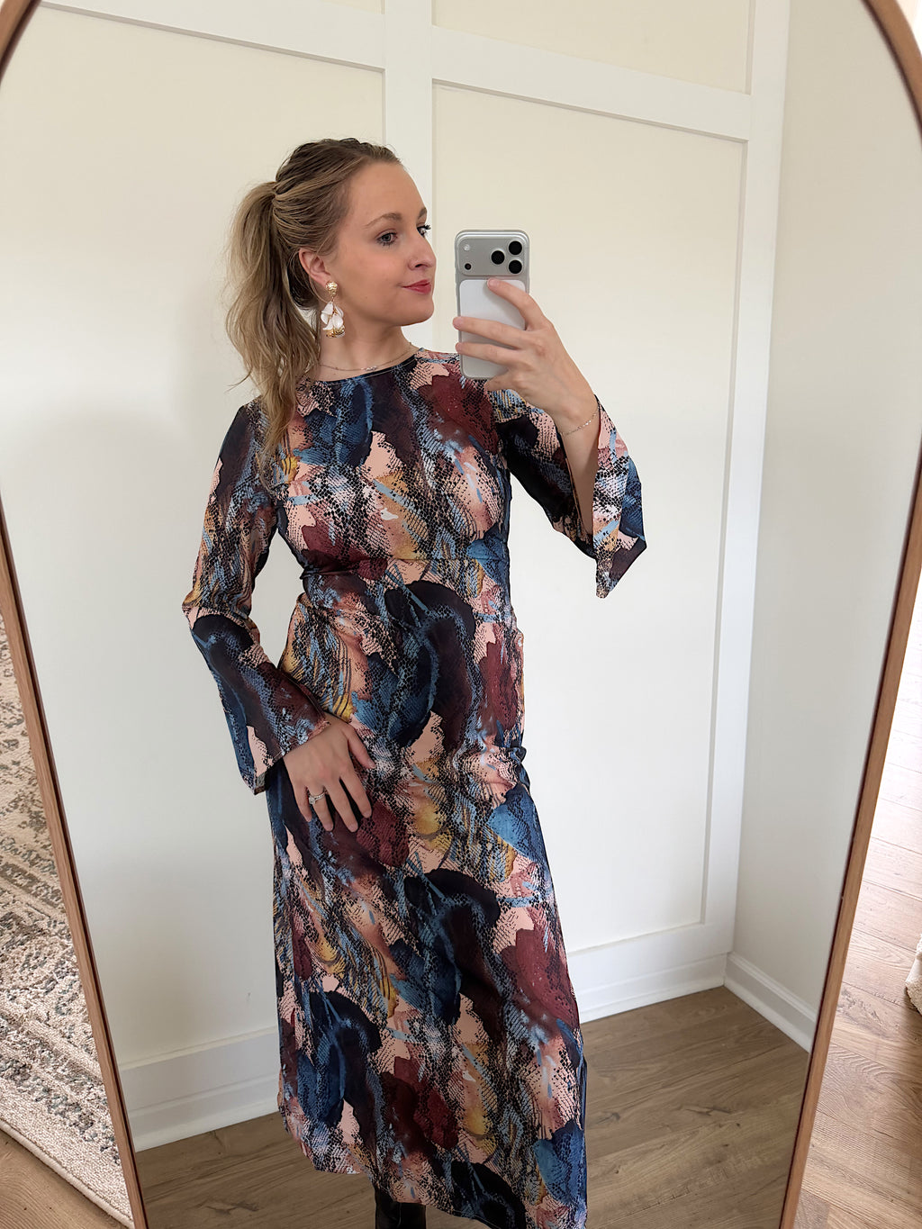 Midnight Serpent Dress