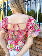Sunset Spritz Top- ONE MEDIUM