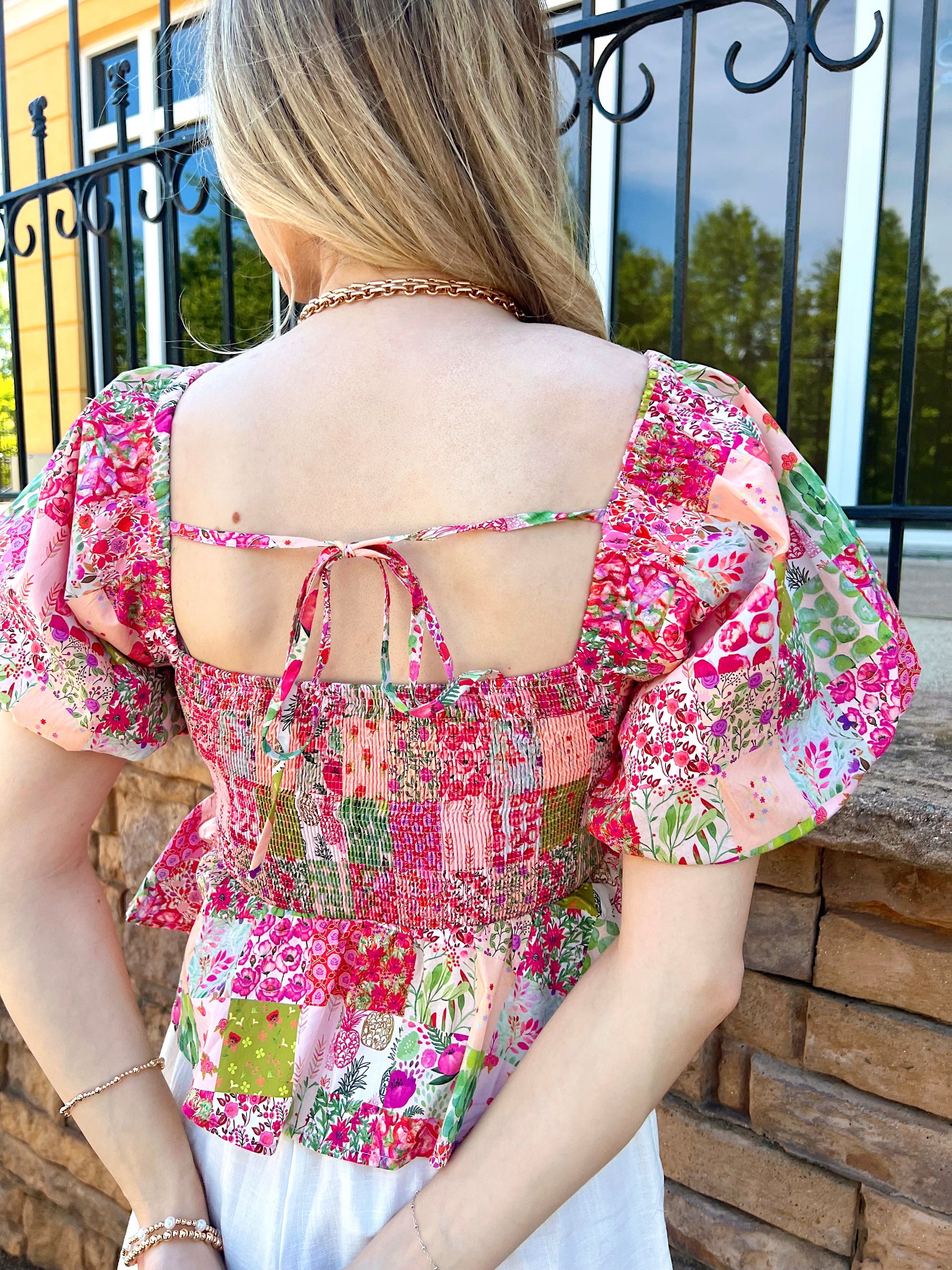 Sunset Spritz Top- ONE MEDIUM