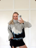 On Top Of The Mountain Turtleneck Sweater