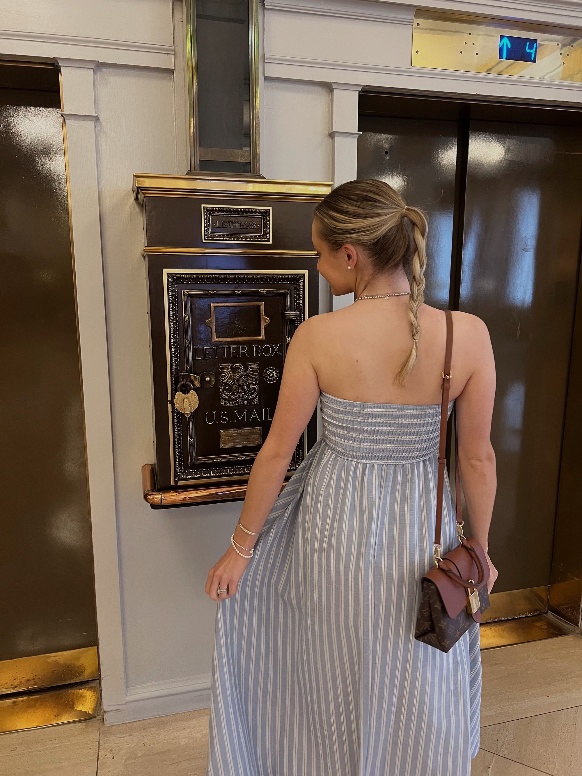 King Street Midi Dress- ONE LARGE