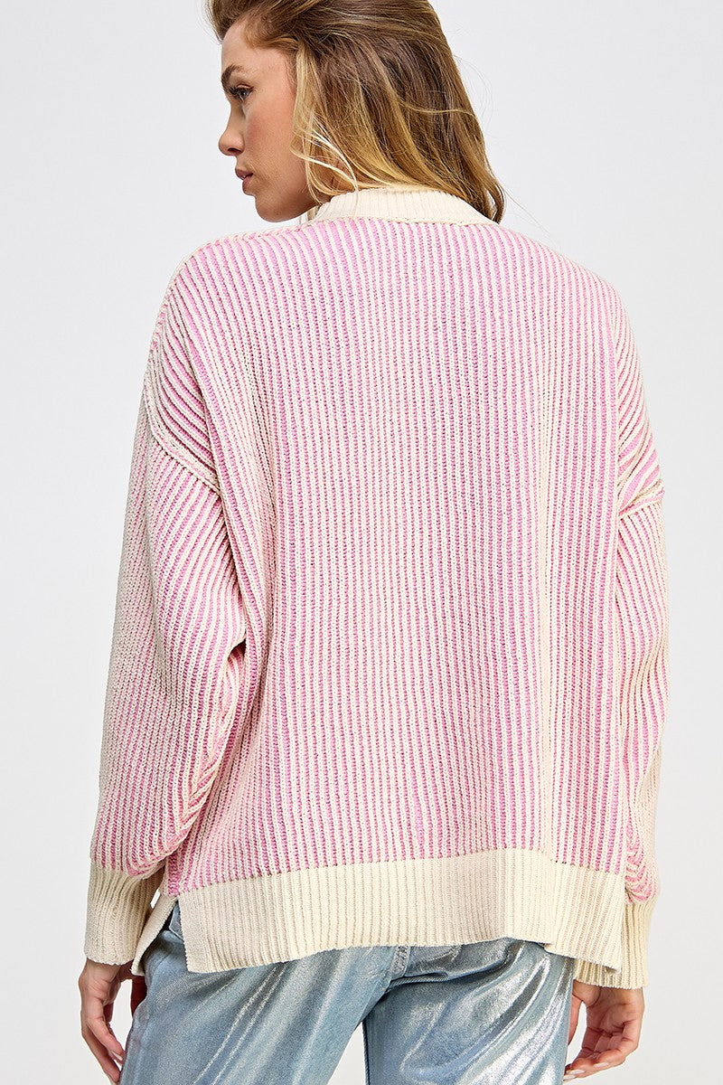 Asheville Sweater- PINK