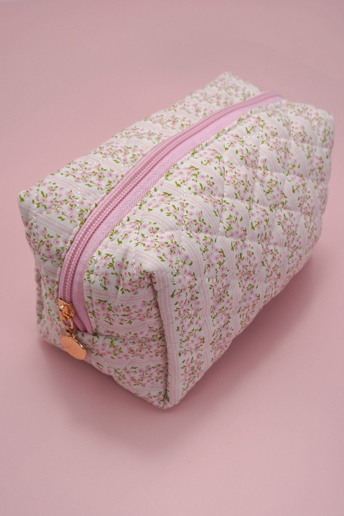 Pink Petals Cosmetic Bag