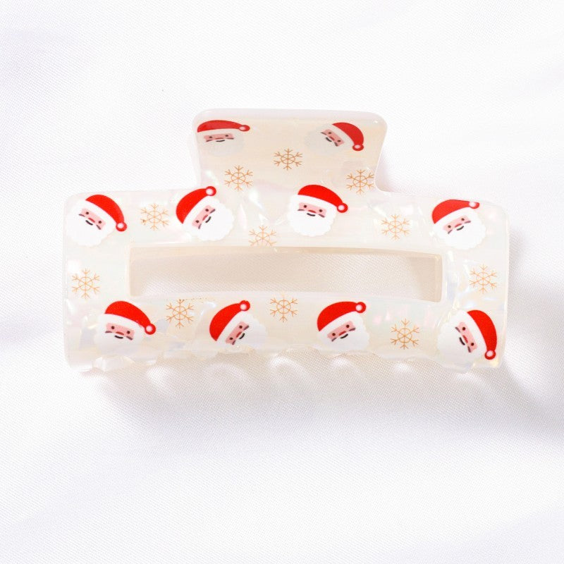 Holly Jolly Claw Clip