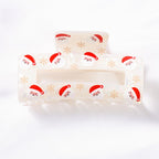 Holly Jolly Claw Clip