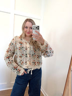 Cecelia Patchwork Crochet Cardigan
