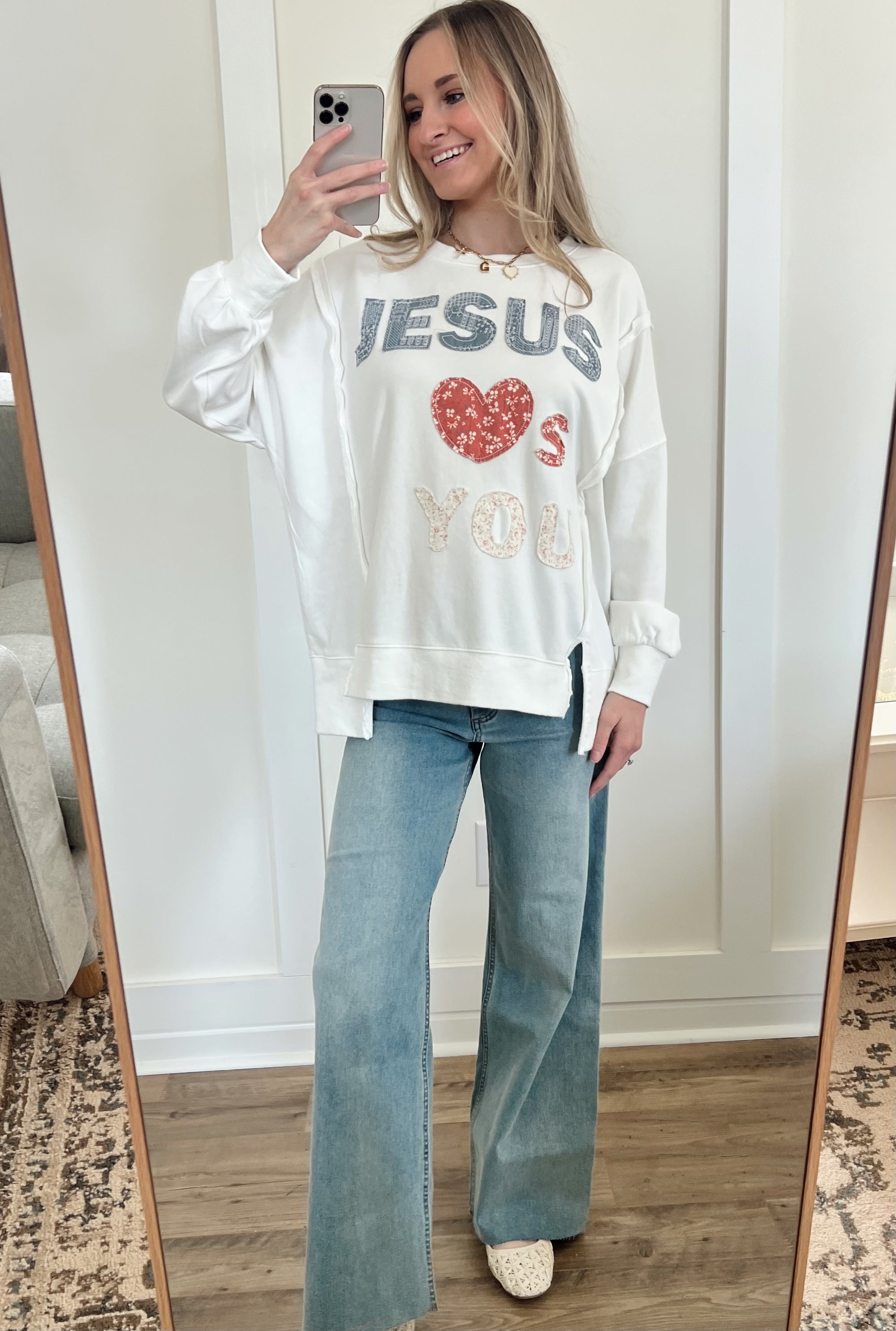 Jesus Loves You Pullover