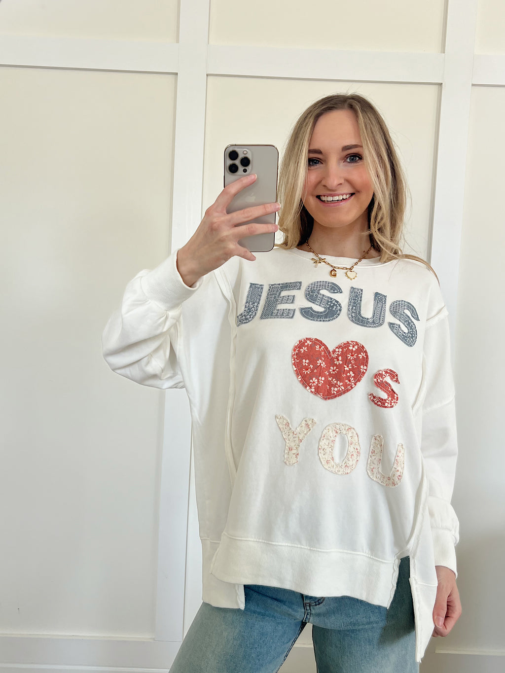 Jesus Loves You Pullover