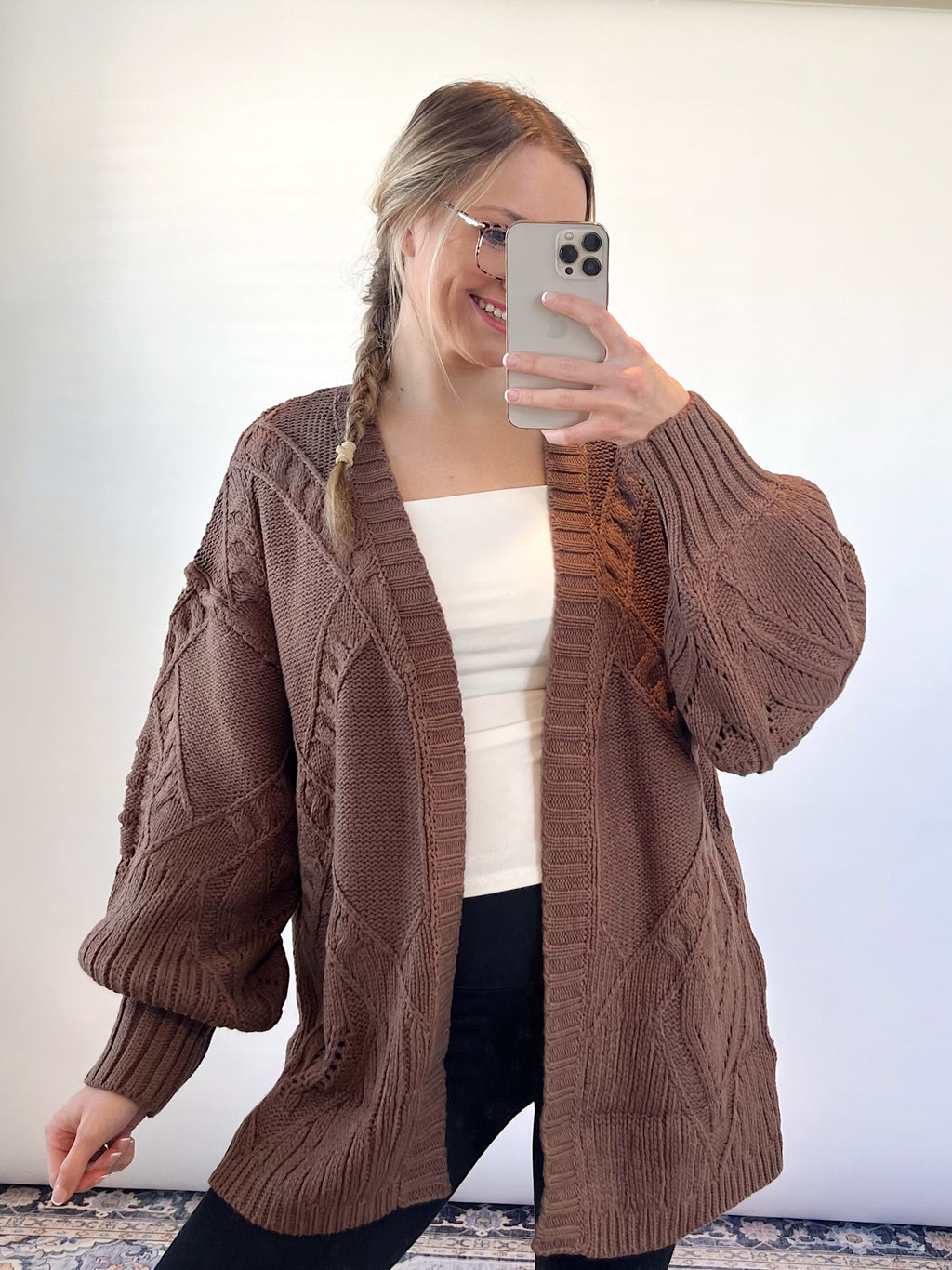 Between The Pages Cardigan- ONE SMALL LEFT