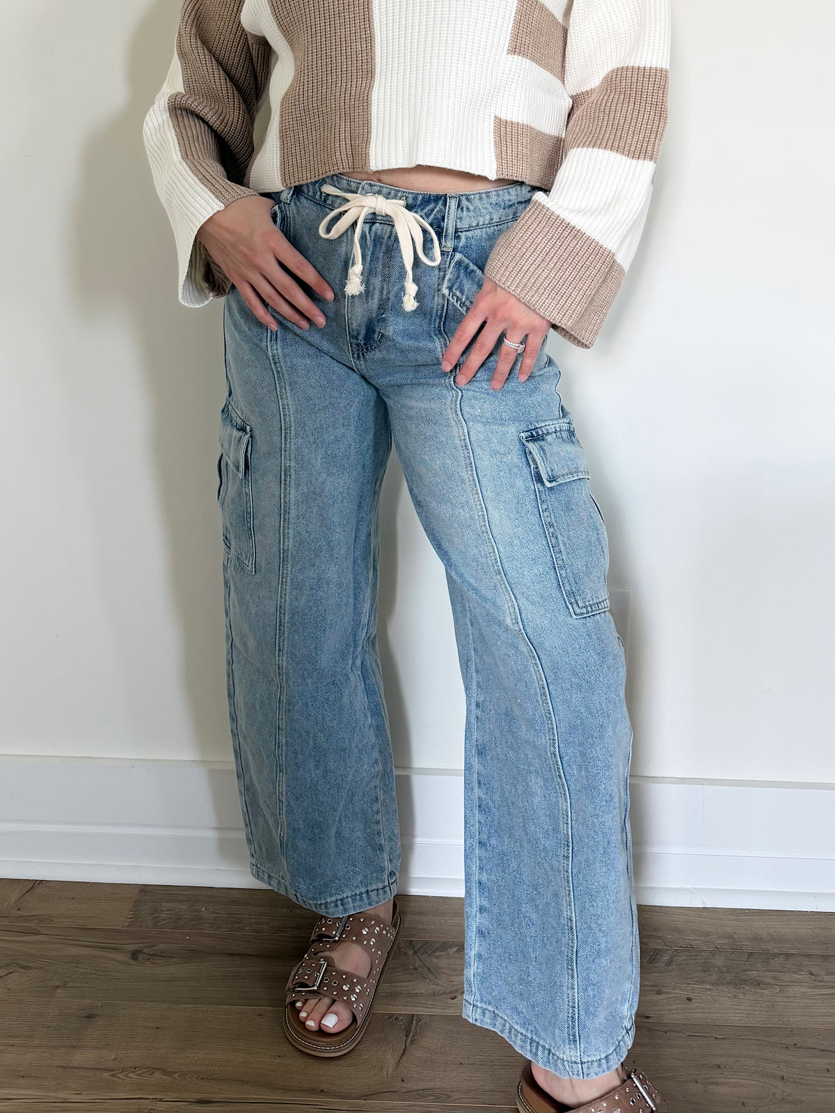 Rooney Cargo Barrel Jeans