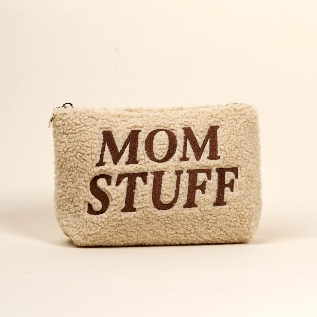 Mom Stuff Teddy Pouch