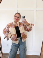 Rylan Patch Print Jacket