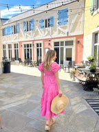 Strolling Portofino Midi Dress