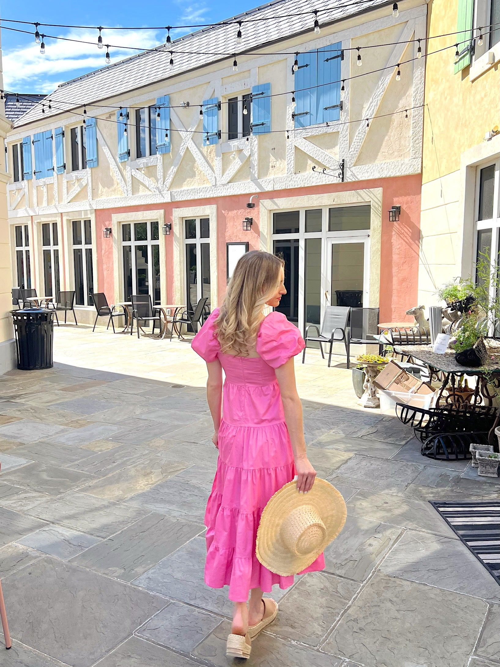 Strolling Portofino Midi Dress