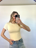 Lemon Cream Top
