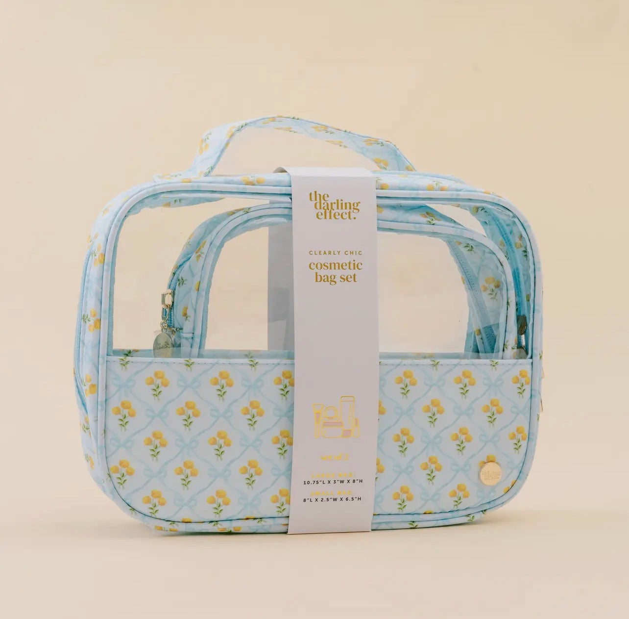 On The Go Cosmetic Bag Set