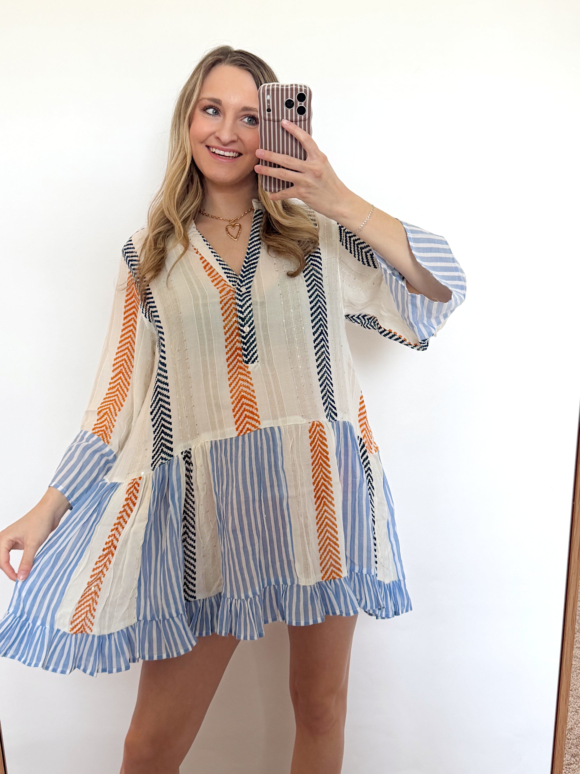 Wander By The Water Dress