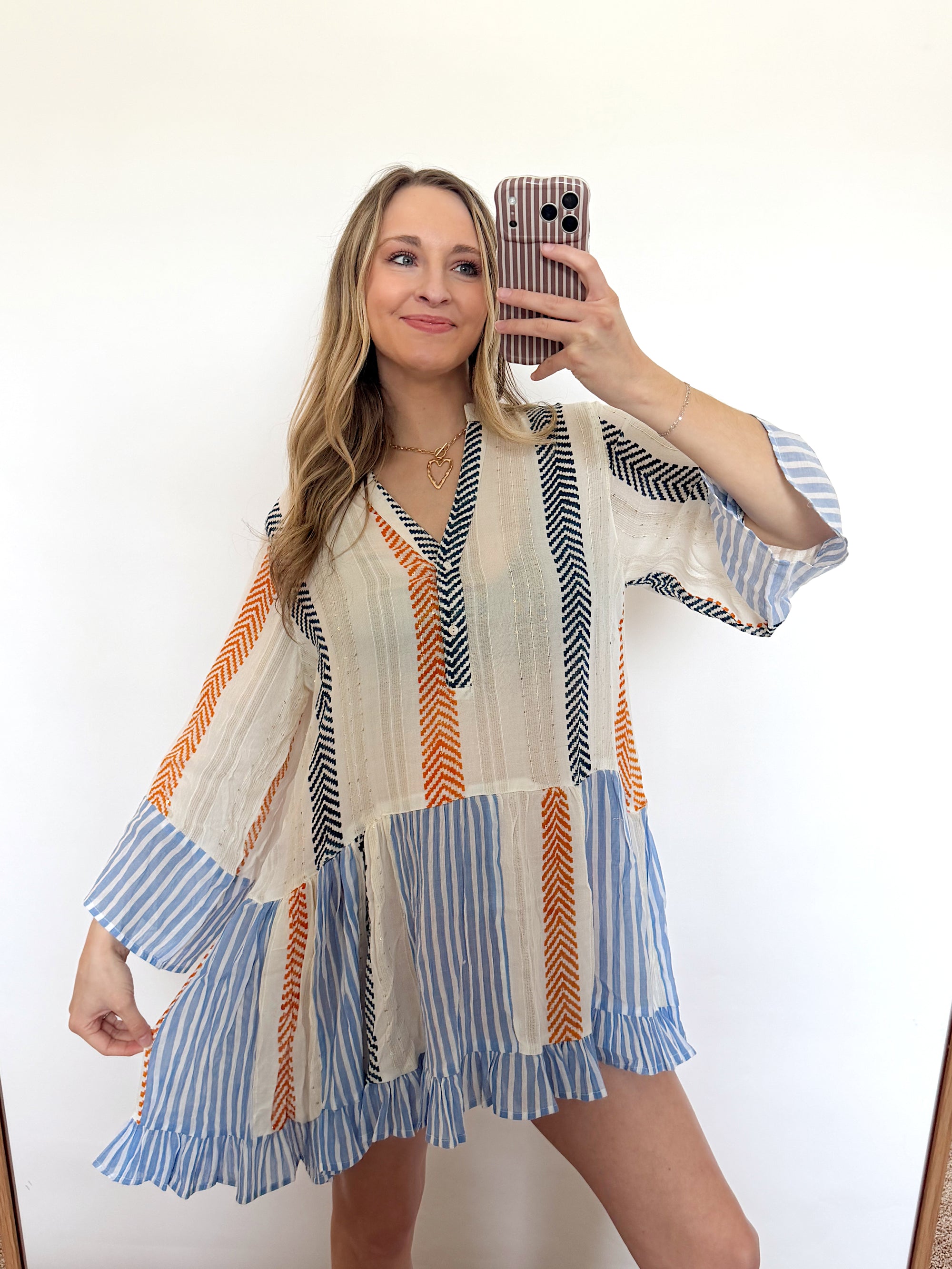 Wander By The Water Dress