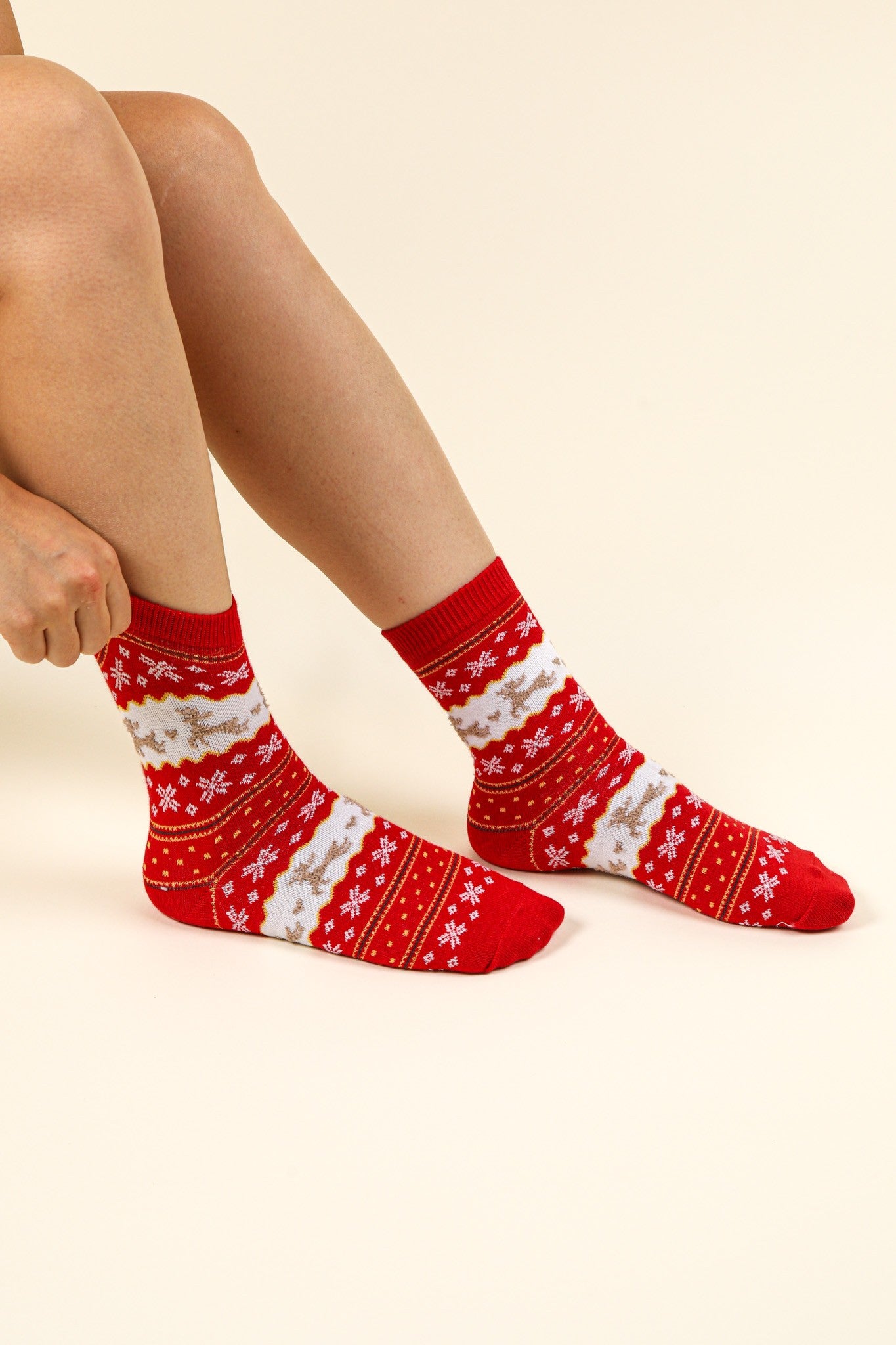 Run, Run Rudolph Socks