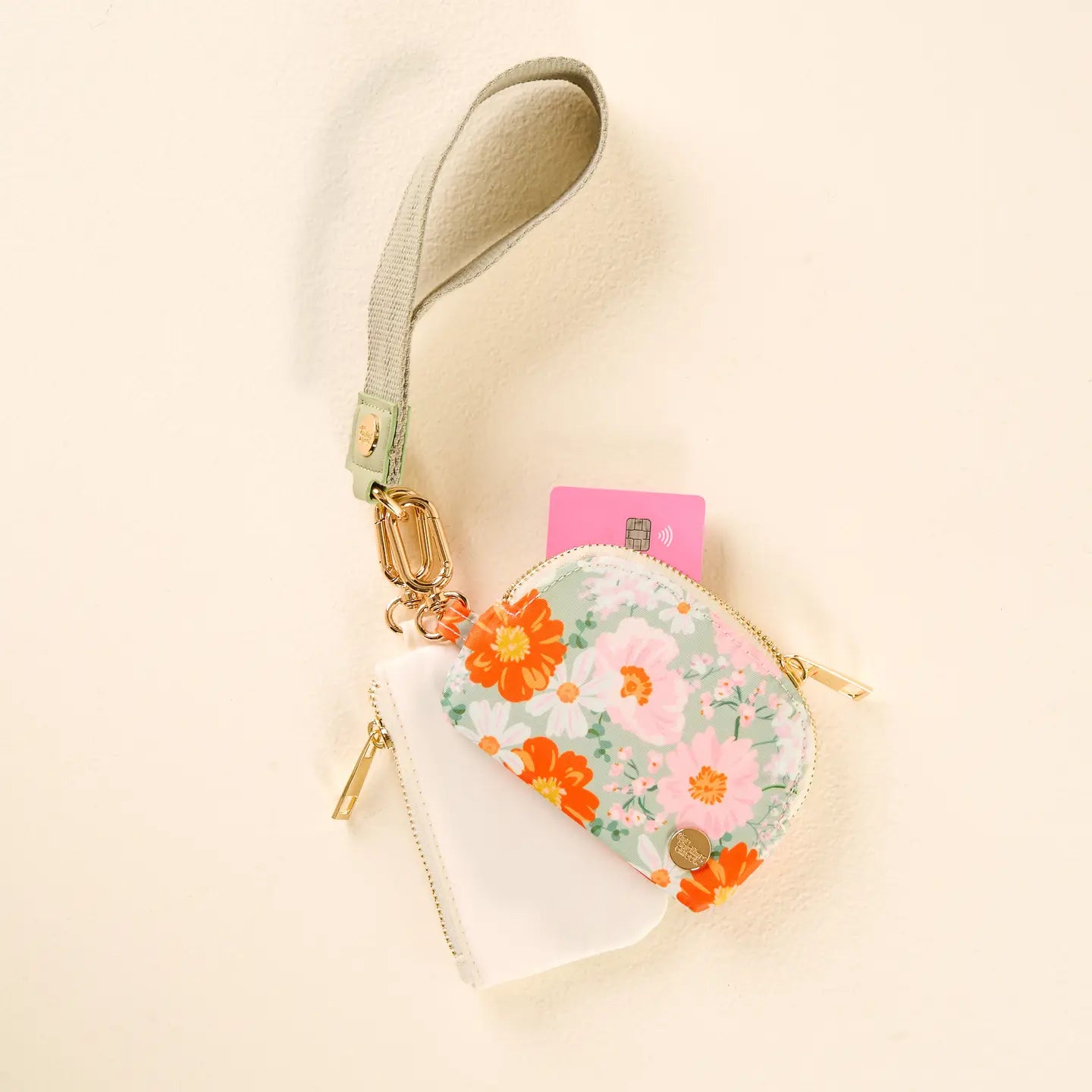 Poppy Wristlet Pouch