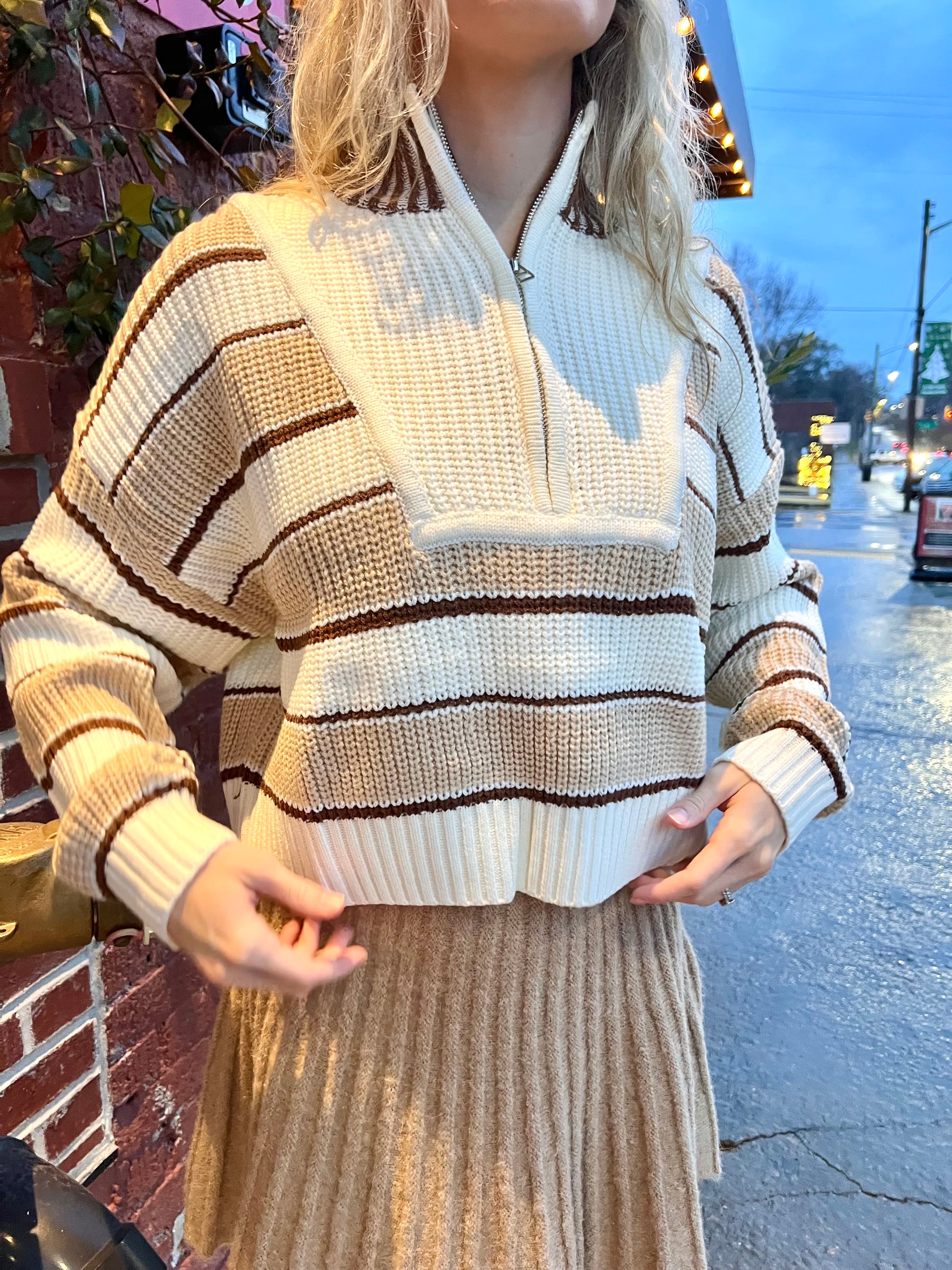 Hot Cocoa Sweater- ONE SMALL