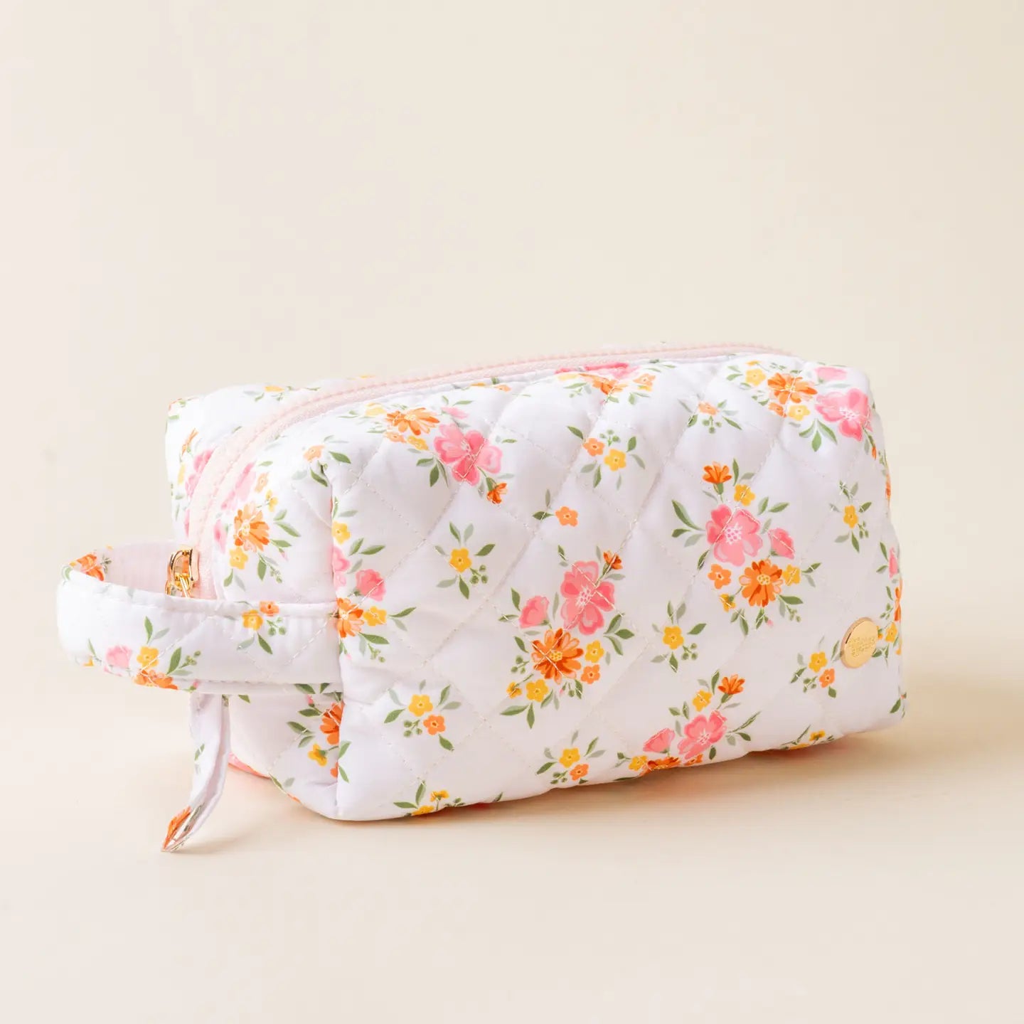 Ellison Quilted Cosmetic Pouch