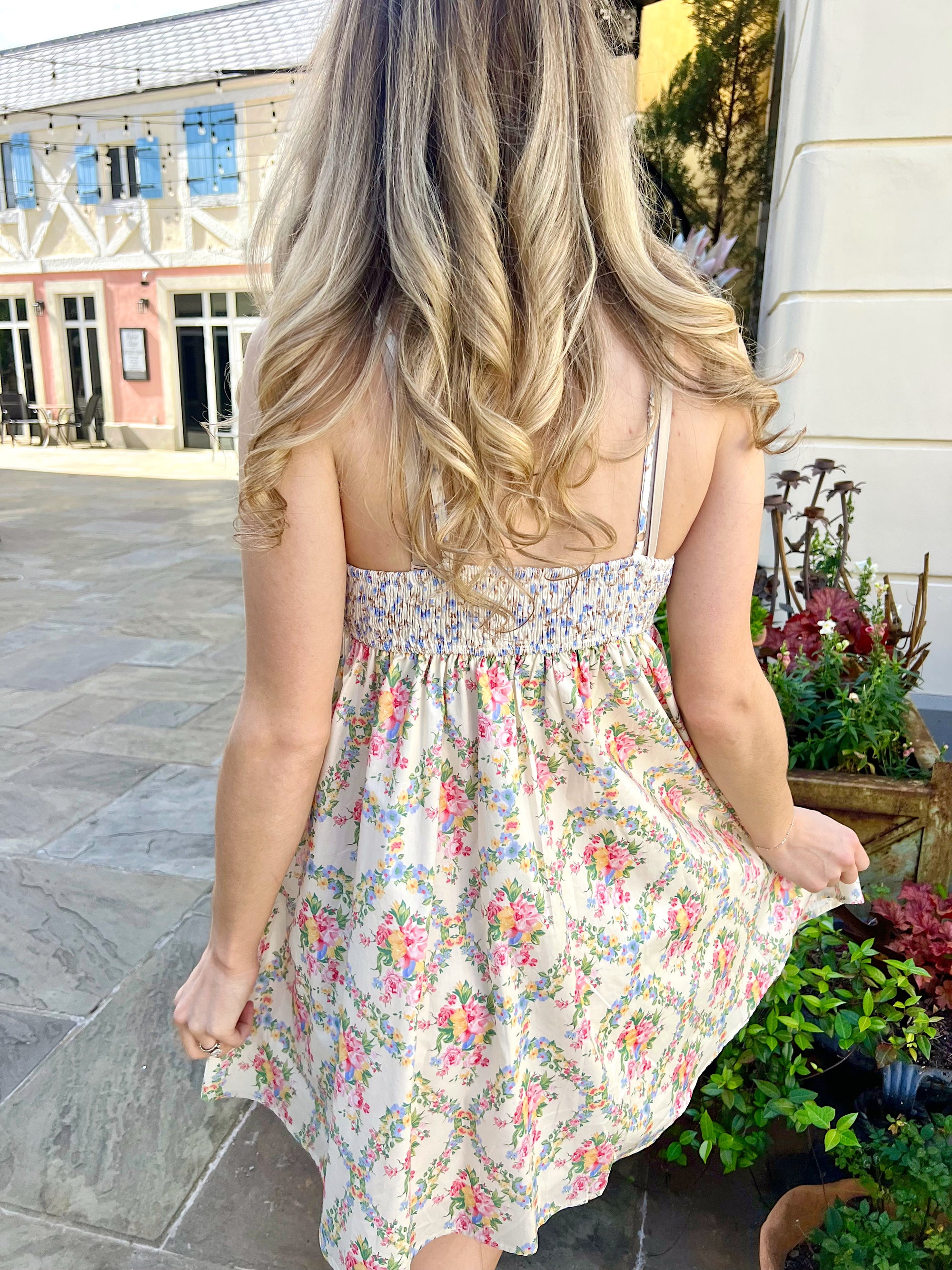 Giardini la Mortella Mini Dress