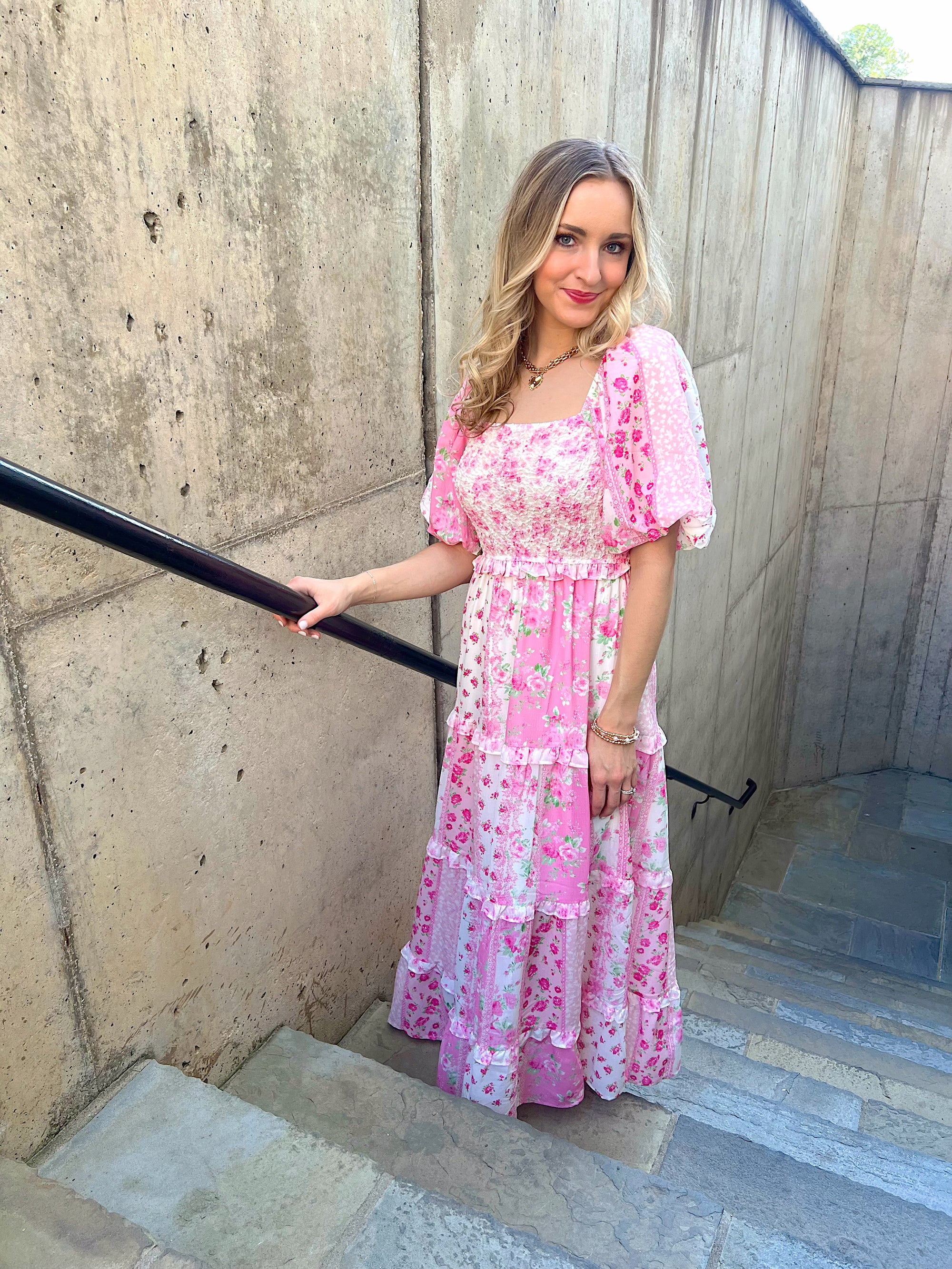 Villa TreVille Maxi Dress- ONE MEDIUM