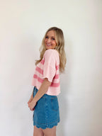 Strawberry Milkshake Top- ONE SMALL