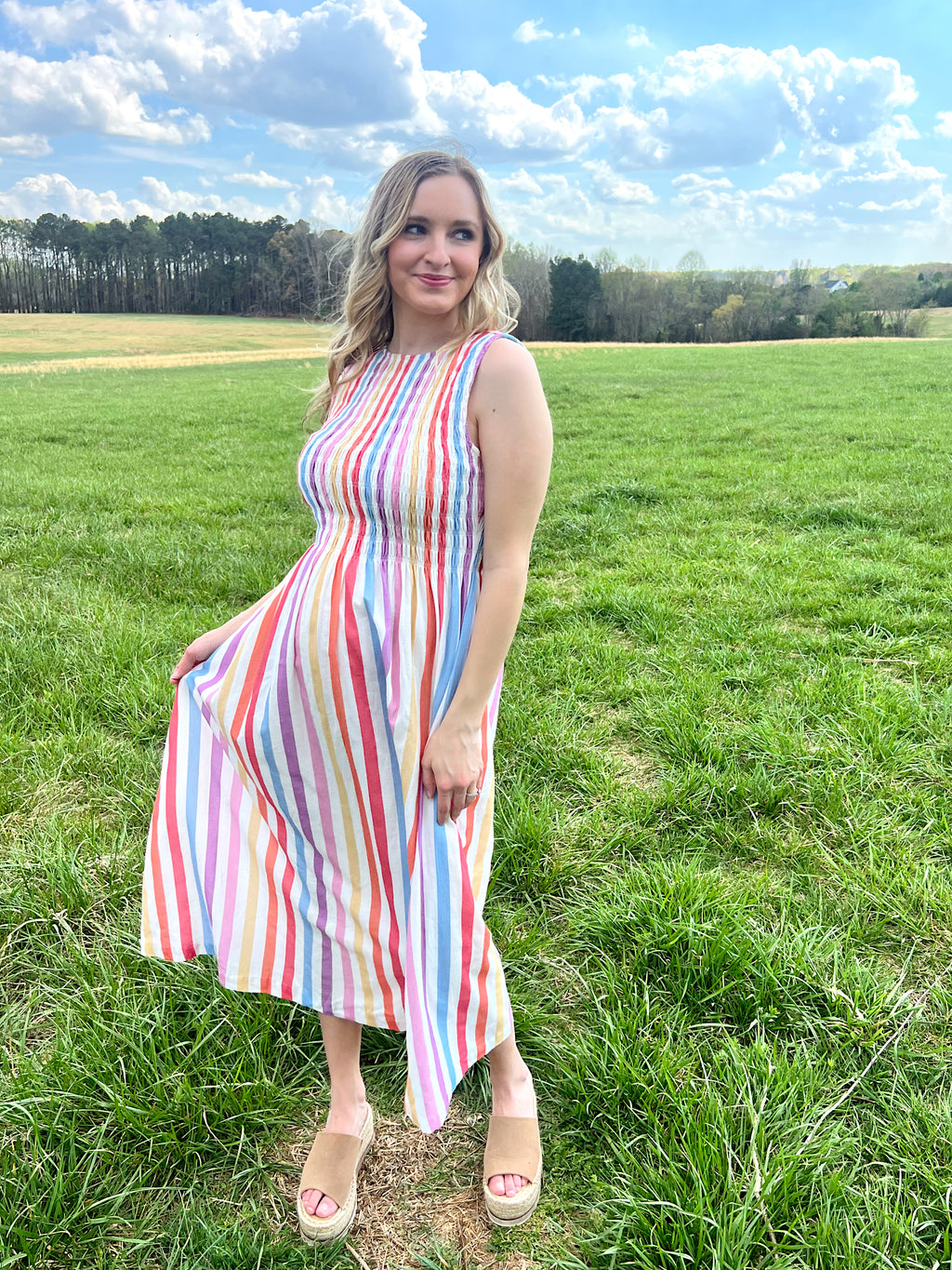 Lottie Dress- ONE LARGE LEFT