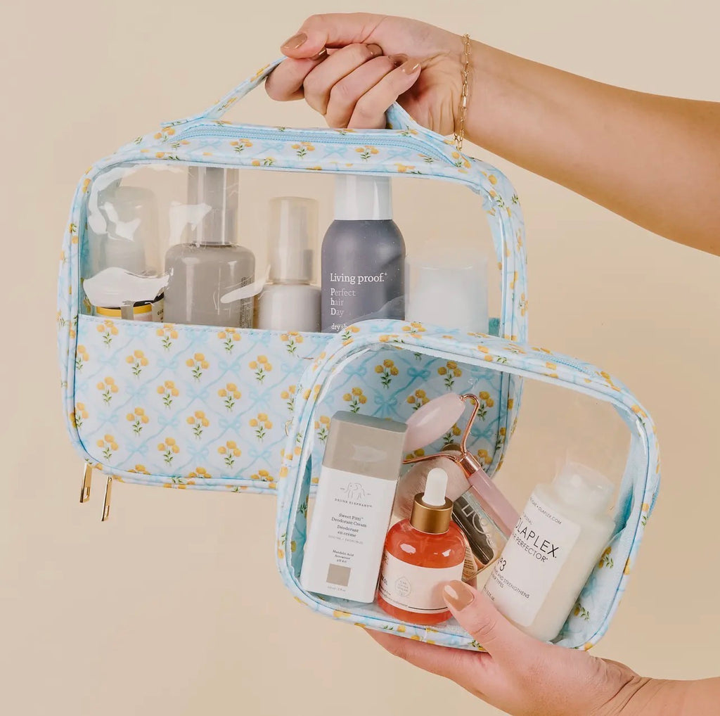 On The Go Cosmetic Bag Set