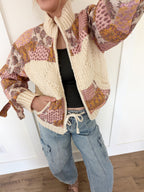 Rylan Patch Print Jacket
