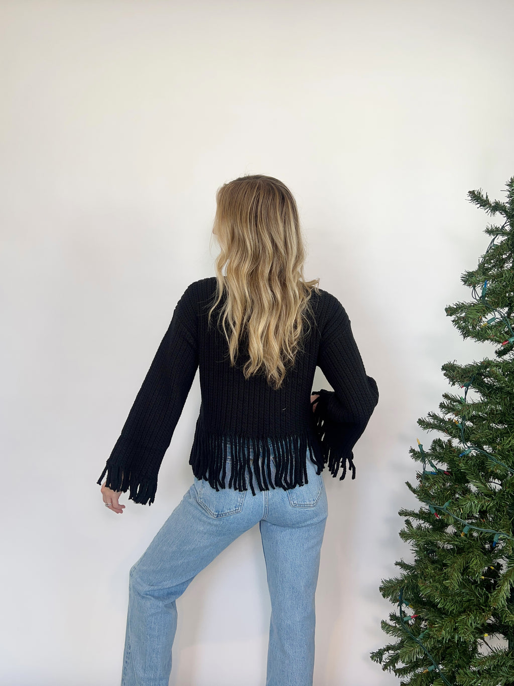 Shadow Peak Fringe Sweater