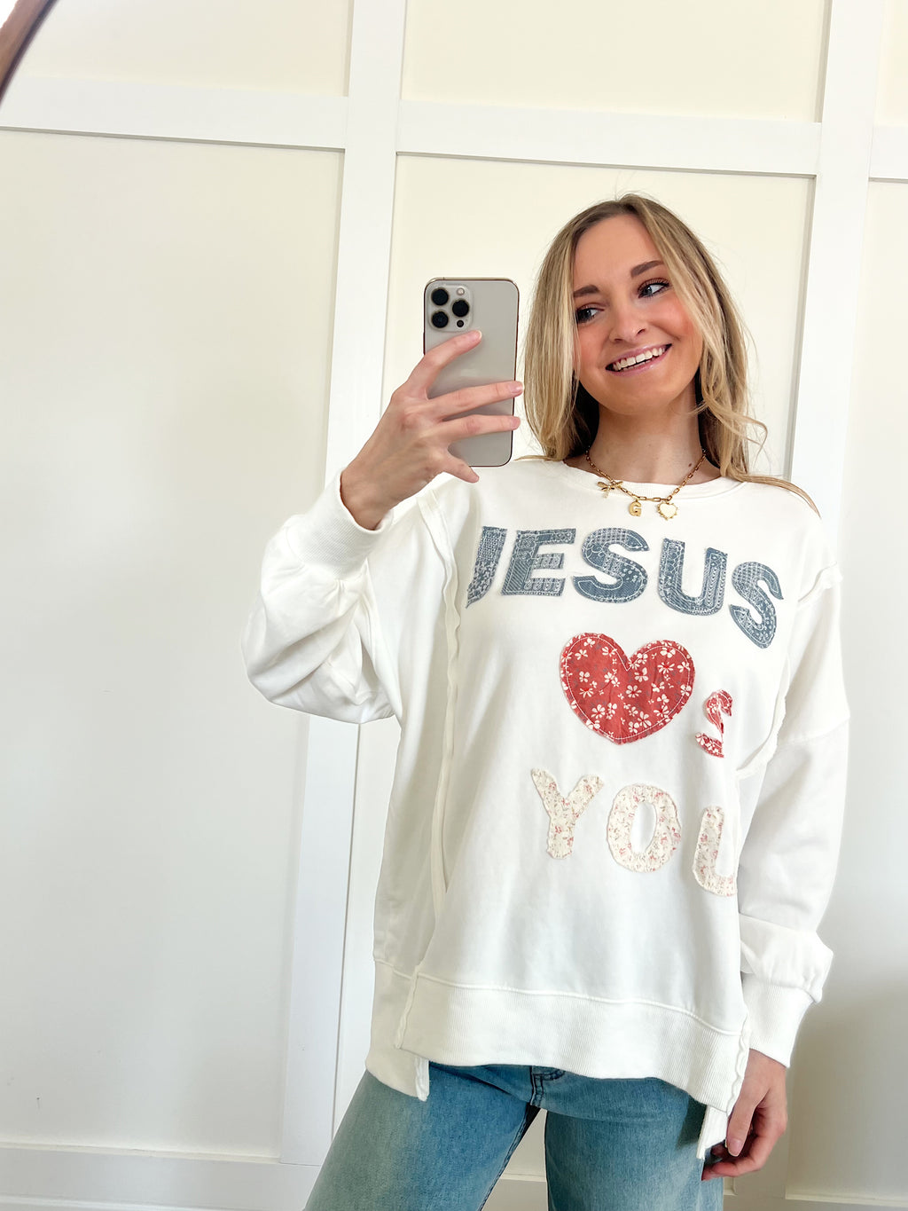 Jesus Loves You Pullover