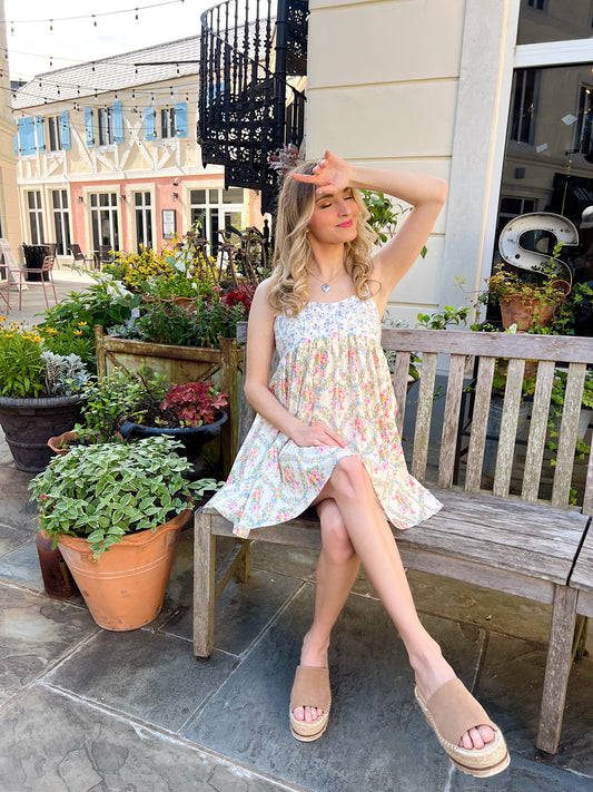 Giardini la Mortella Mini Dress