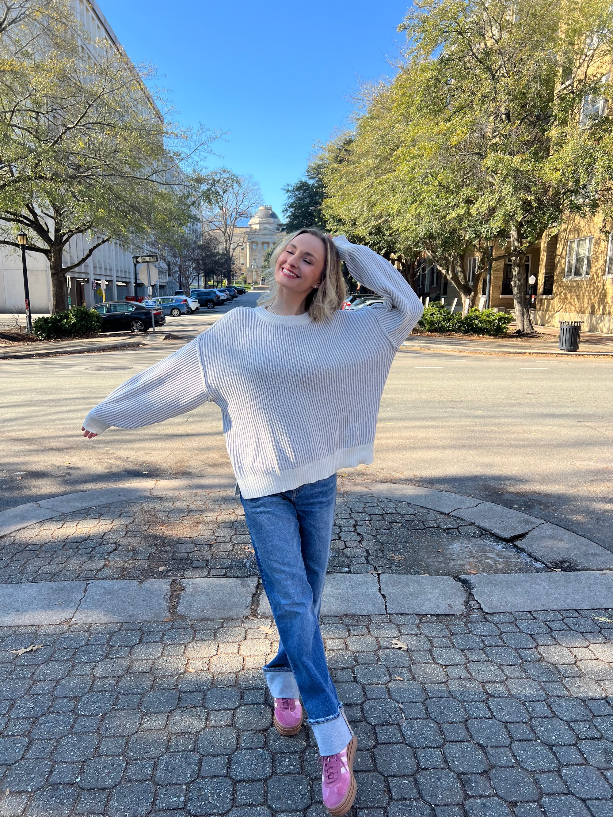 Asheville Sweater - LIGHT GREY