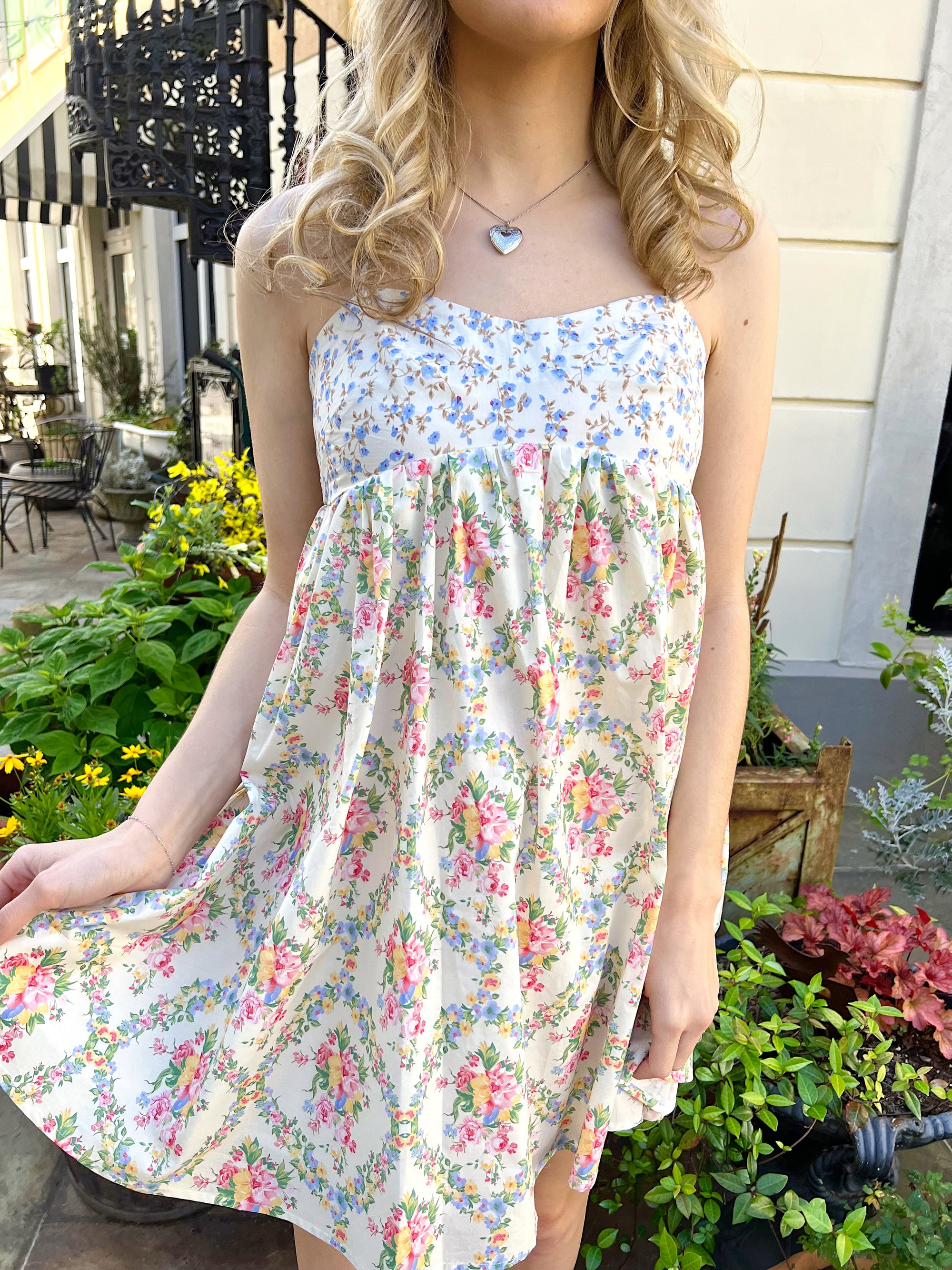 Giardini la Mortella Mini Dress