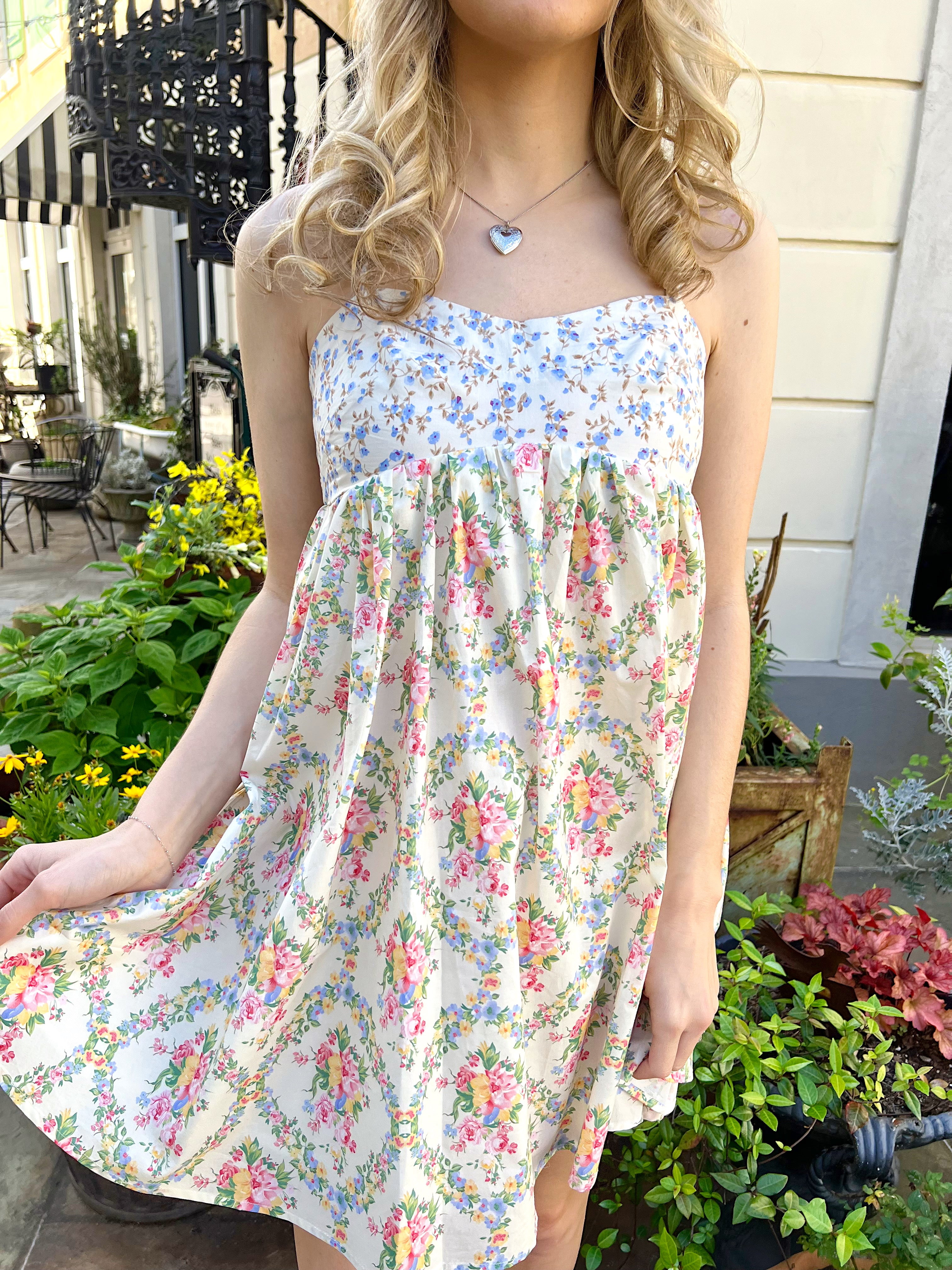 Giardini la Mortella Mini Dress
