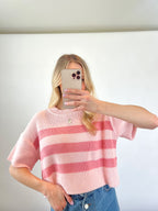 Strawberry Milkshake Top- ONE SMALL