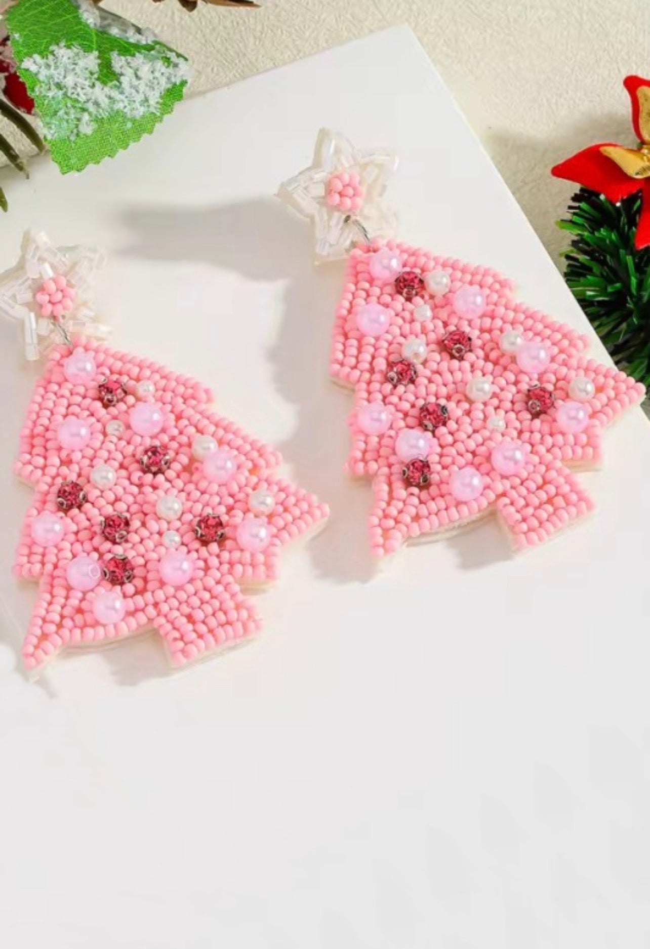 A Very Girly Christmas Earrings