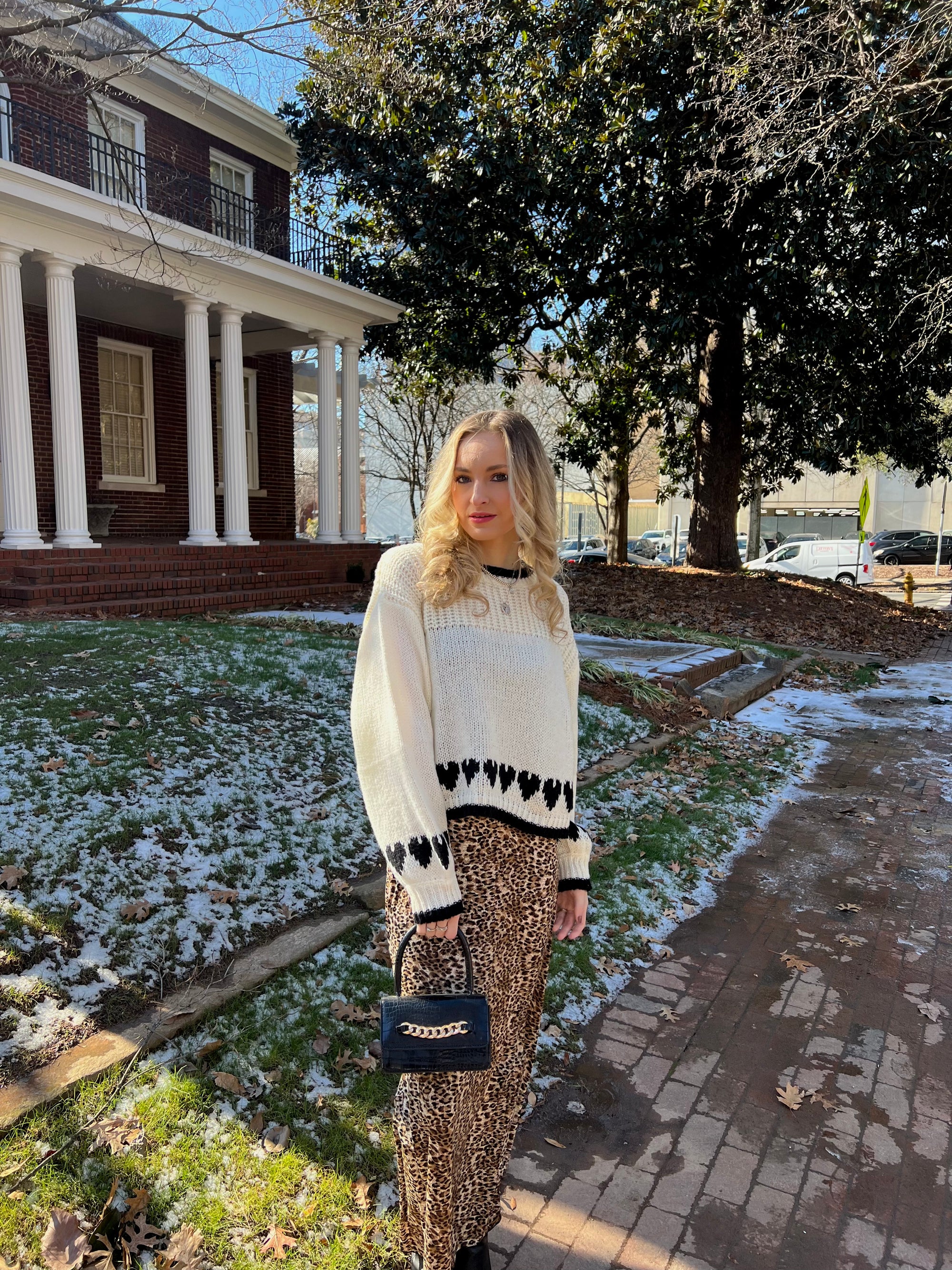 Beating Hearts Sweater- ONE SMALL