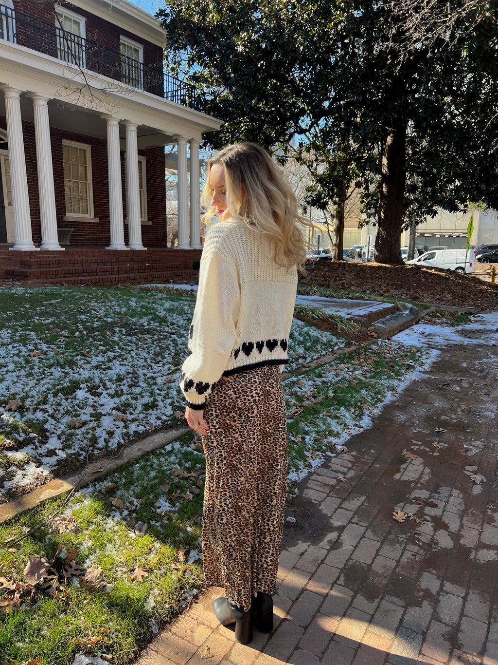 Beating Hearts Sweater- ONE SMALL