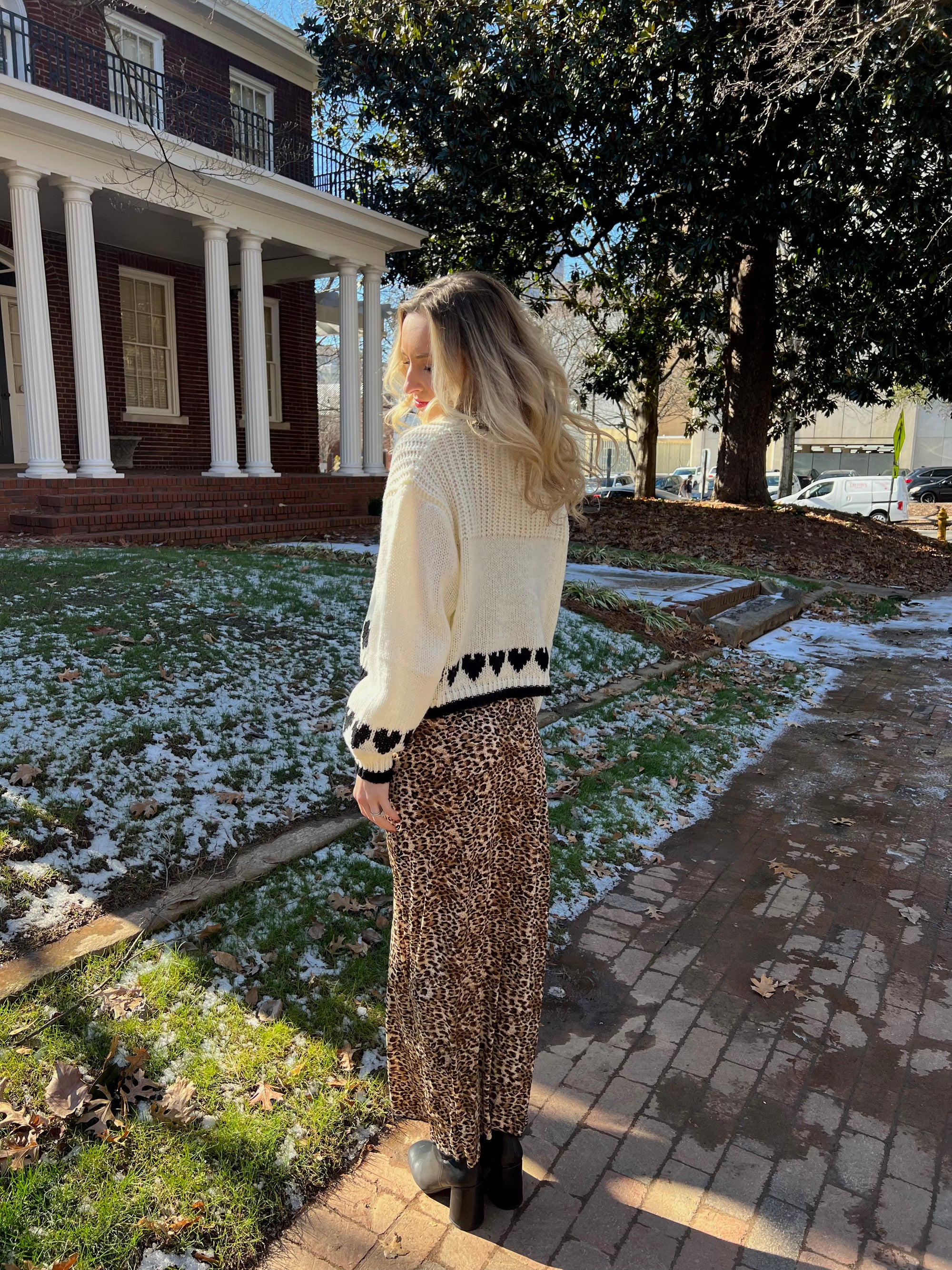 Beating Hearts Sweater- ONE SMALL
