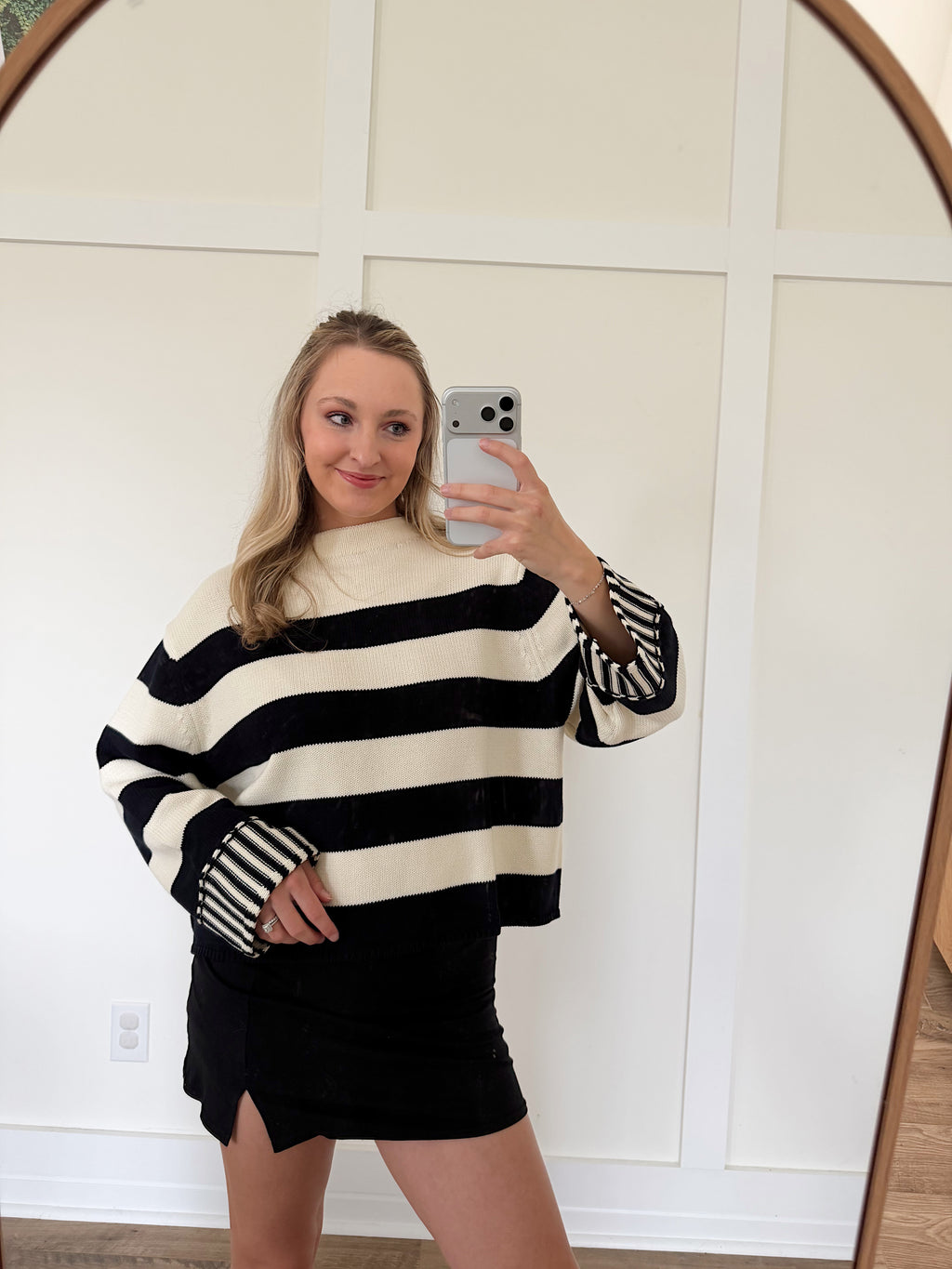 Juno Striped Sweater