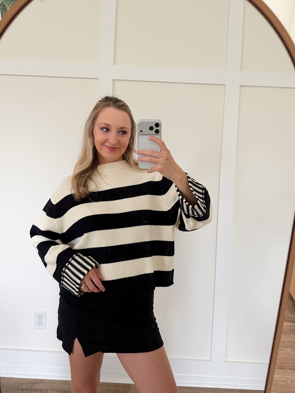 Juno Striped Sweater