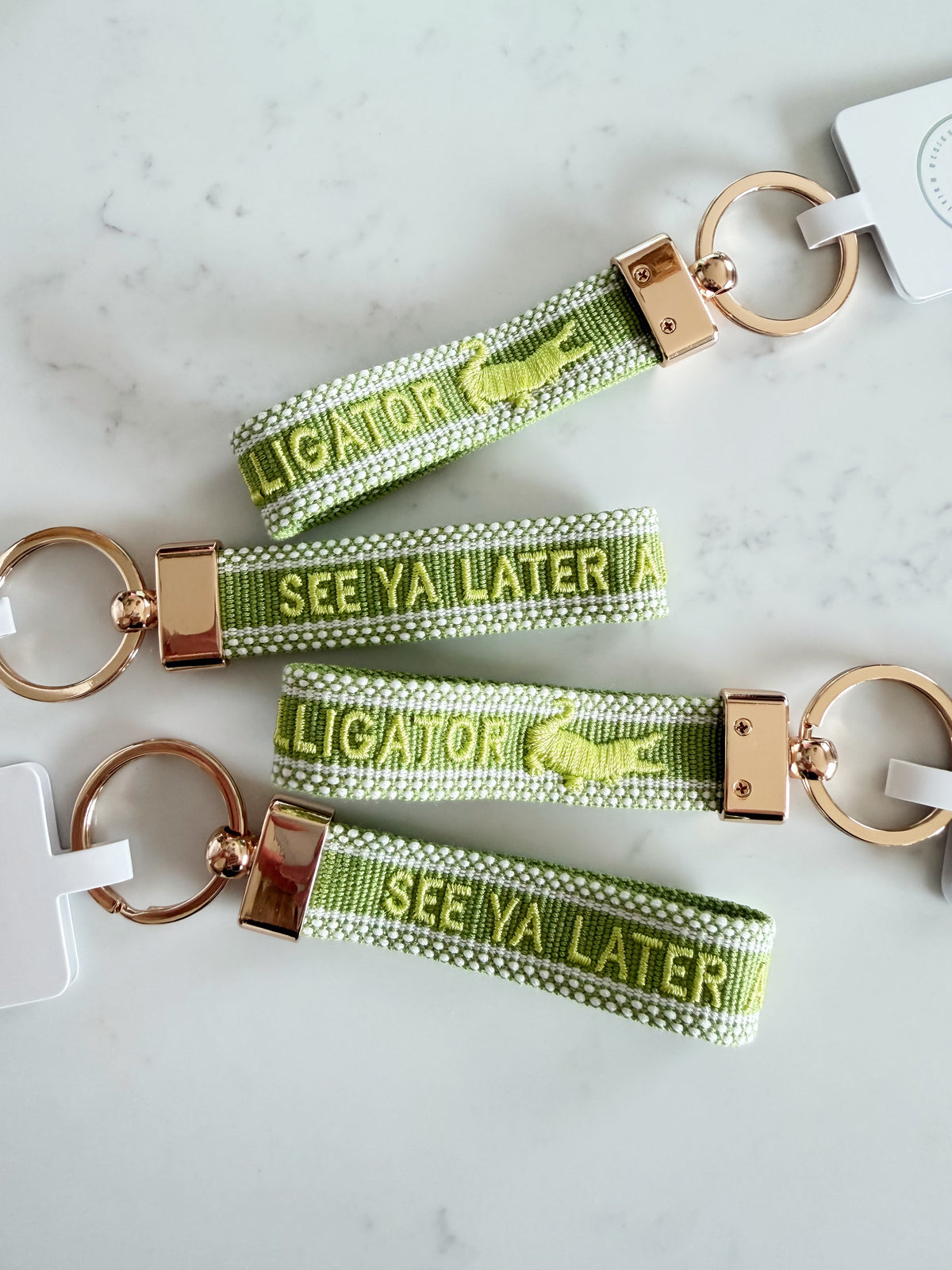 See Ya Later Alligator Keychain